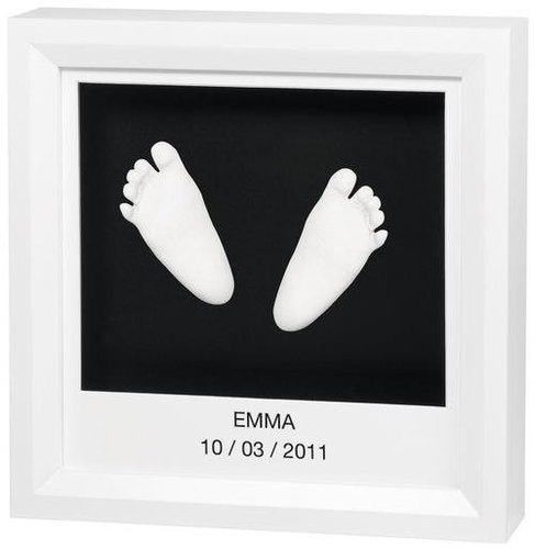 Baby art Frame for 3D imprint - white - Print Set - Main image