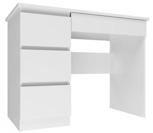ARTENAT Mijas L, 98 cm, white matt - Writing Desk - Main image