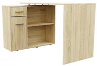 ARTENAT Elena, 120 cm, corner, sonoma oak - Writing Desk