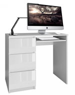 ARTENAT Lima L, 98 cm, white gloss - Writing Desk