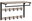Artenat Roland coat rack with shelf, 65 cm, light brown