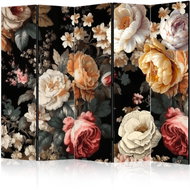 Artgeist Vintage-style florist, single-sided, 225 × 172 cm, beige - Room Divider
