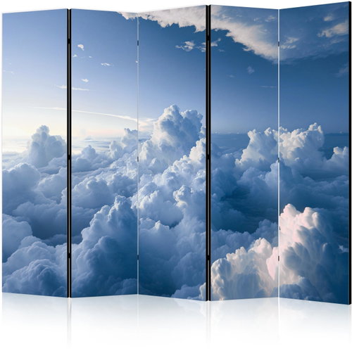 Artgeist Air landscapes, double-sided, 225 × 172 cm, blue - Room Divider - Main image