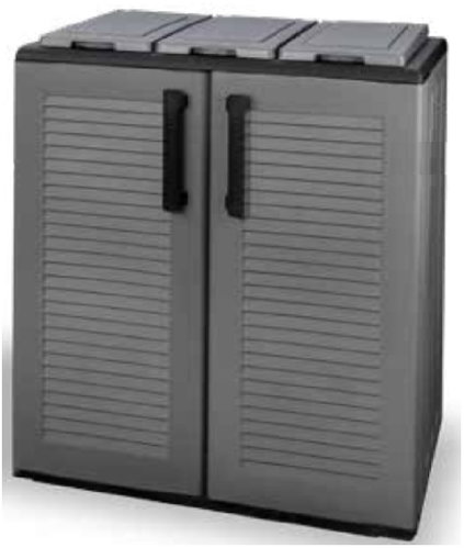 ARTPLAST Easy Recycling Cabinet, 68cm - Rubbish Bin - Main image
