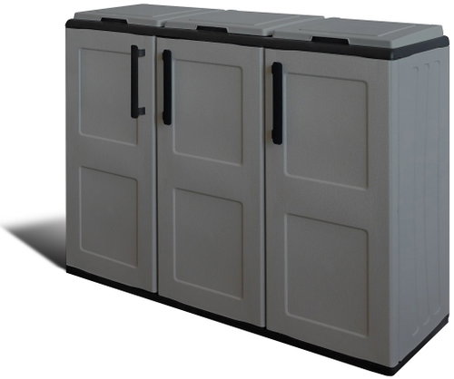 ARTPLAST Free Segregated Waste Cabinet, 102 cm - Rubbish Bin - Main image