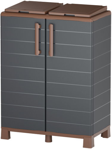 ARTPLAST Plastic Cabinet for Sorted Waste Plain Eco P70-ECO - Rubbish Bin - Main image