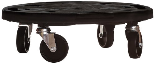 Artplast Dolly Round Mobile Platform 40cm, 275kg, Black - Transport Cart - Main image