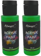 Artmagico Premium 59 ml, Pale Green, pack of 2 - Acrylic Paints