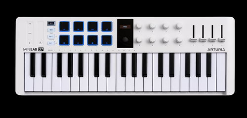 Arturia MiniLab 37 White - MIDI Controller - Main image