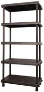 ArtPlast Shelf DAVIDE, variable shelf height, width 82 cm - Shelving Unit