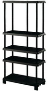 ArtPlast Davide + D+90455 Shelf with variable shelf height, 5 shelves, width 92 cm - Shelving Unit
