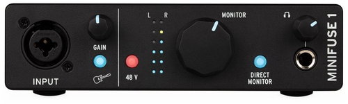 Arturia MiniFuse 1 Black - Externe Soundkarte - Hauptbild