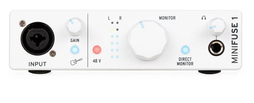 Arturia MiniFuse 1 White - Externe Soundkarte - Hauptbild