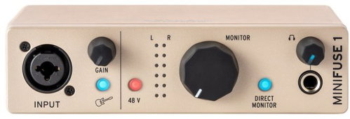 Arturia MiniFuse 1 Champagne - Externe Soundkarte - Hauptbild