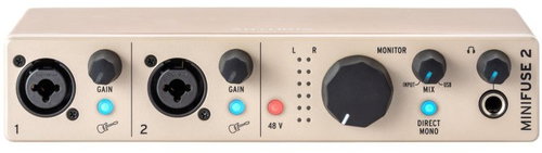 Arturia MiniFuse 2 Champagne - External Sound Card  - Main image
