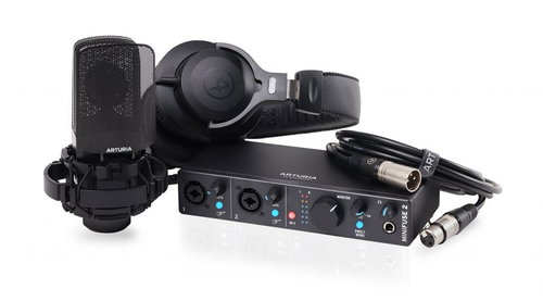 Arturia MiniFuse Recording Pack Black - Externe Soundkarte - Hauptbild