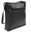 Black leather crossbody handbag Vatie