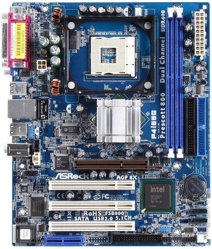  ASROCK P4I65G  - Motherboard - Main image