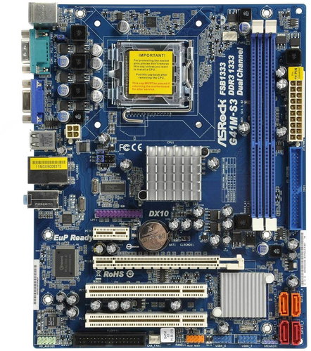 ASROCK G41M-S3 - Motherboard - Main image