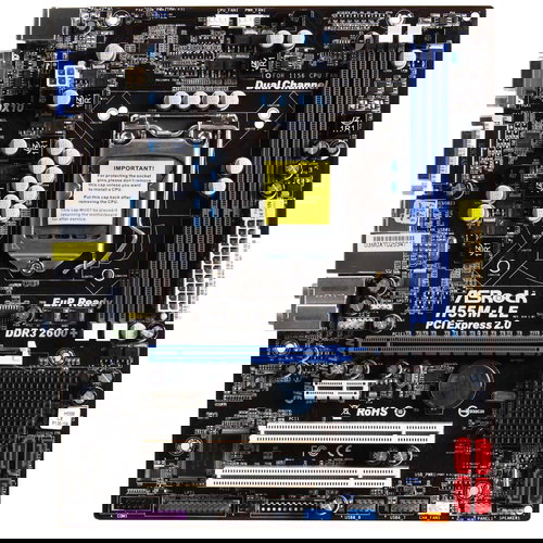 ASROCK H55M-LE - Motherboard - Main image