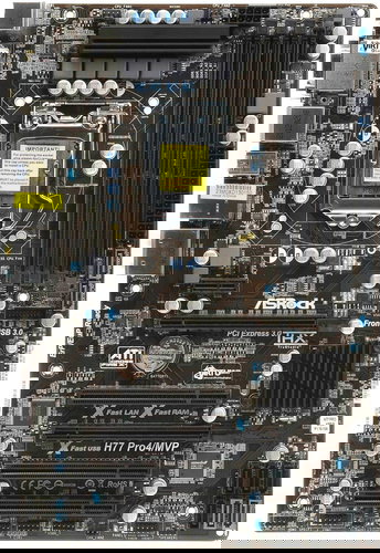ASROCK H77 Pro4/MVP - Motherboard - Main image