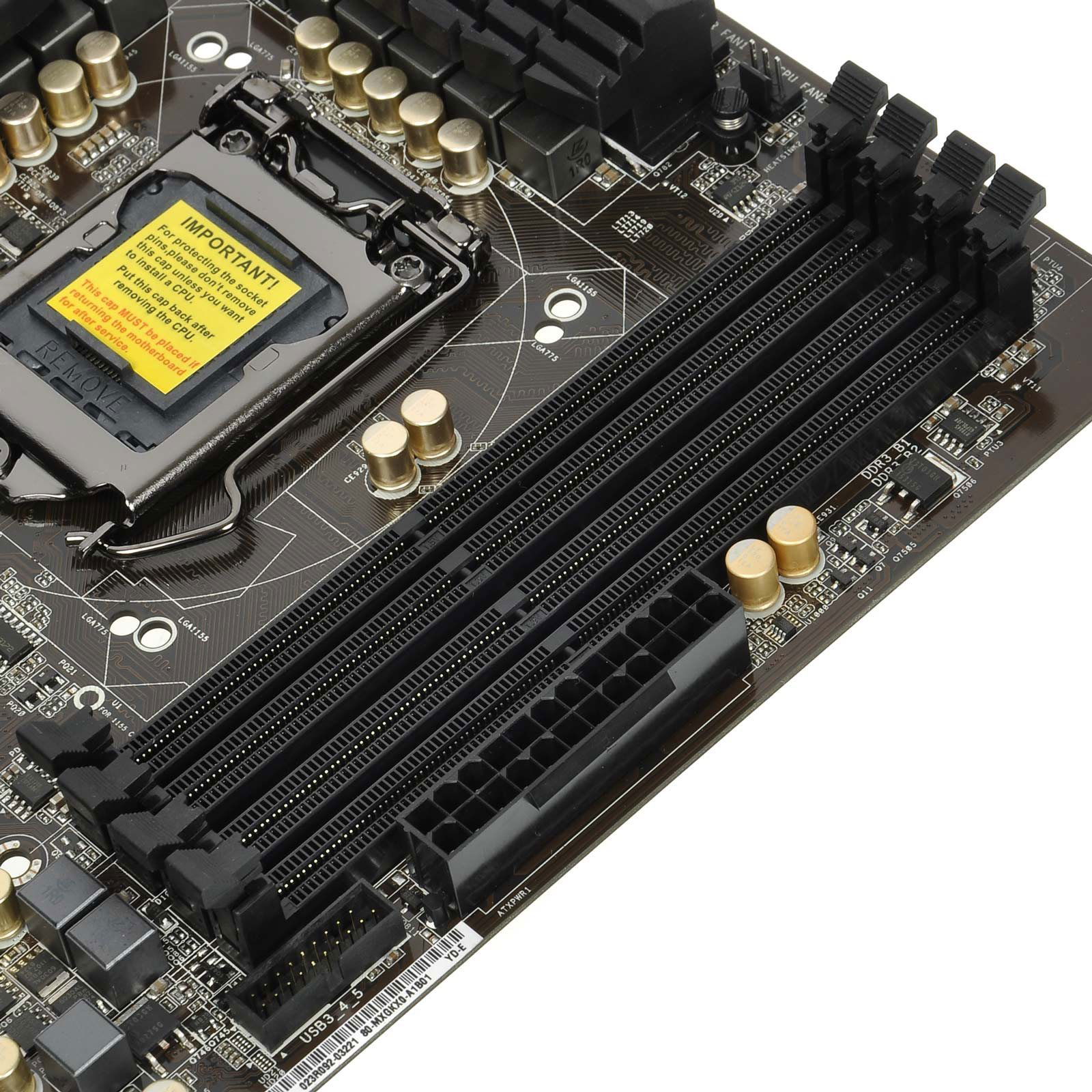 Asrock Z77 Motherboard Z77 Extreme4 Ram Slots Desktop Motherboard
