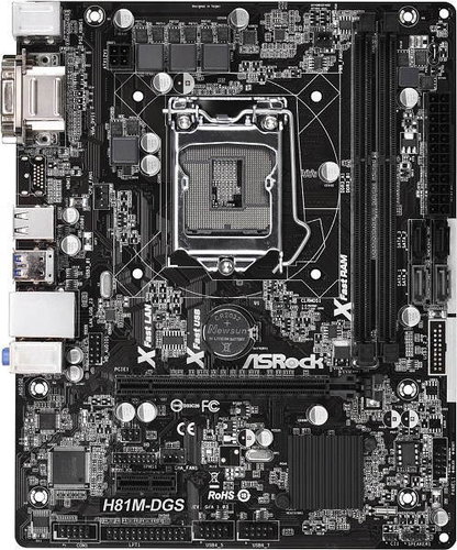  ASROCK H81M-DGS  - Motherboard - Main image
