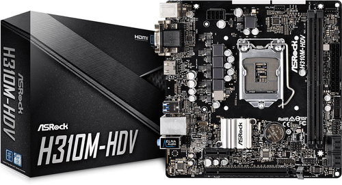 ASROCK H310M-HDV - Motherboard - Main image