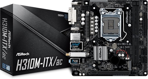 ASROCK H310M-ITX / AC Mainboard - Motherboard - Hauptbild