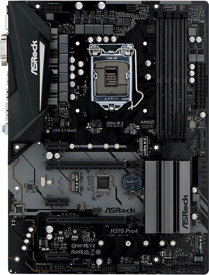 ASROCK H370 Pro4 Mainboard - Motherboard | alza.de