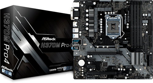 ASROCK H370M Pro4 - Motherboard - Main image