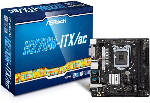 ASROCK H270M-ITX/AC - Alaplap - Fő fotó