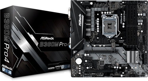 ASROCK B360M Pro4 - Motherboard - Main image