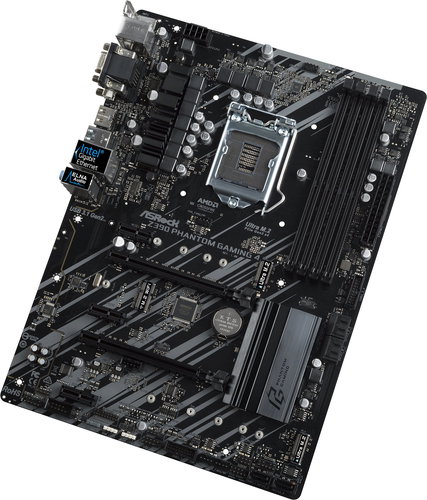 ASROCK Z390 Phantom Gaming 4 - Motherboard - Main image