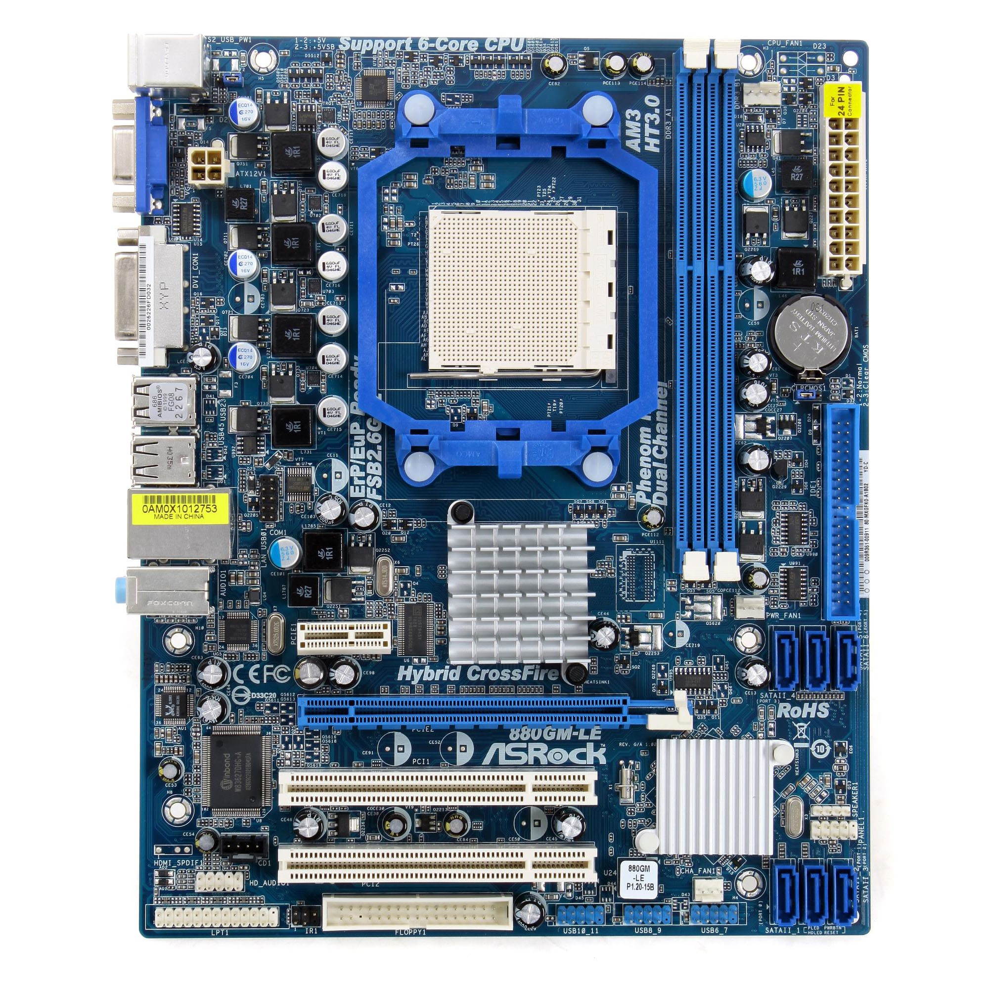 Asrock hot sale am3+ motherboard