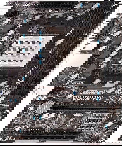 ASROCK FM2A55M-VG3 - Motherboard - Main image