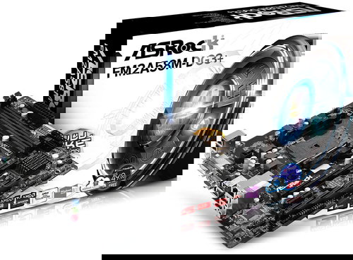 ASROCK FM2A58M-DG3 + Fő fotó ASROCK FM2A58M-DG3 + - Alaplap - Fő fotó