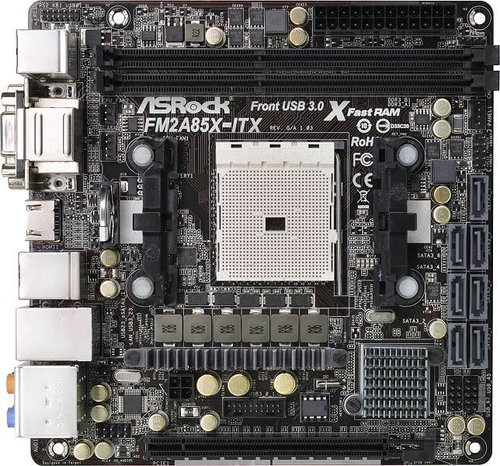 ASROCK FM2A85X-ITX - Motherboard - Main image