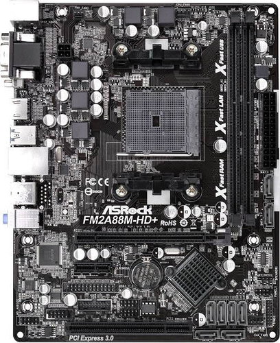 ASROCK FM2A88M-HD +  - Motherboard - Fő fotó