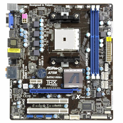 ASROCK A75M - Motherboard - Main image