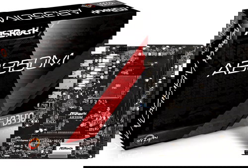 ASROCK AB350M - Alaplap - Fő fotó