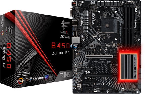ASROCK Fatal1ty B450 Gaming K4 - Motherboard - Main image