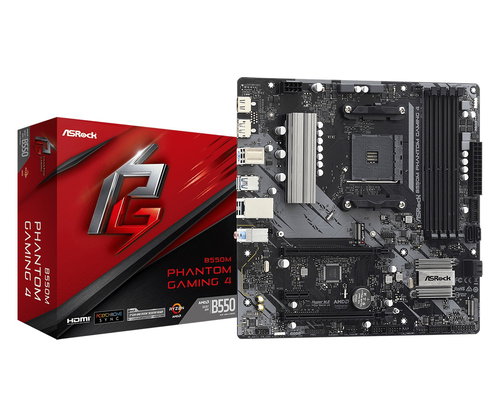 ASROCK B550M PHANTOM GAMING 4 - Motherboard - Hauptbild