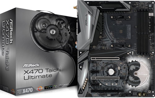 ASROCK X470 Taichi Ultimate Mainboard - Motherboard - Hauptbild