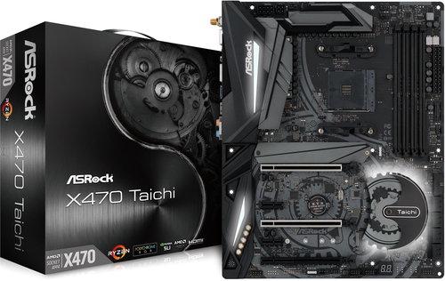ASROCK X470 Taichi Mainboard - Motherboard - Hauptbild