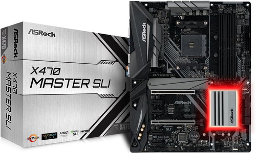 ASROCK X470 Master SLI - Motherboard - Hauptbild
