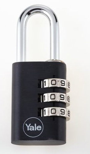 YALE CODE LOCK YE3C/20/121/1/BK - Padlock - Main image