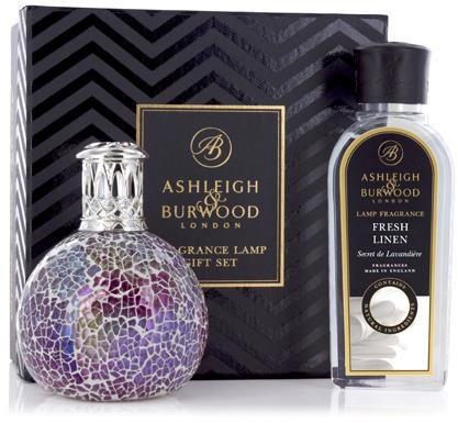 Ashleigh & Burwood Small Catalytic Lamp PEARLSCENCE with Scent FRESH LINEN 250ml - Fragrance Lamp - Main image