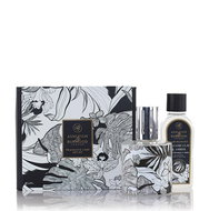 Ashleigh & Burwood BOTANICAL RETREAT catalytic lamp and VOLCANIC CLAY & AMBER refill gift set - Fragrance Lamp