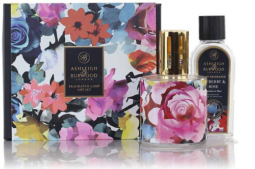Ashleigh & Burwood IN BLOOM catalytic lamp and TAYBERRY ROSE refill gift set - Fragrance Lamp - Main image